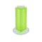 Azar Displays Four-sided 4'' W x 12'' H Pegboard Tower with Revolving 9'' Base, Green 700220-GRE - alternate 1